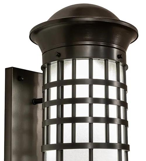 10"W Hudson House Outdoor Wall Sconce