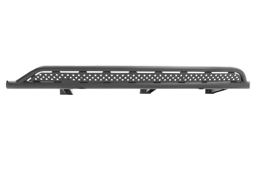 2021  Ford Bronco 4-Door Go Rhino Dominator Frame Mounted Rock Sliders - Black Powder Coat