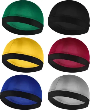 6 Pcs Kids Satin Wave Caps Boo Boo Cap Baby Wave Caps Kids Stocking Cap for Boys Girls