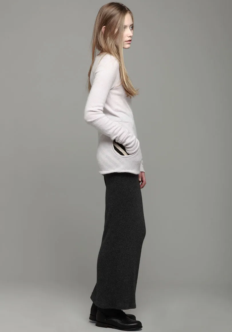 Angora Chiffon Jersey Top