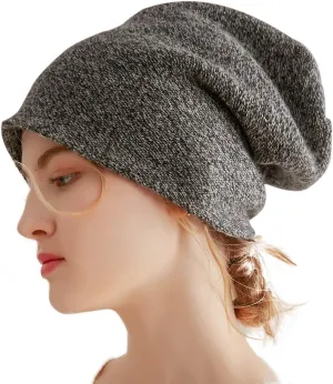Aspen Double Layered 100% Cashmere Beanie High-Performance Cashmere Ski Beanie