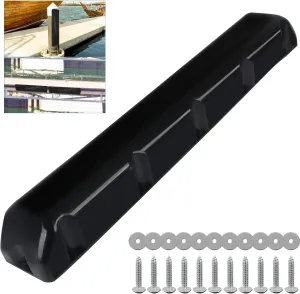 Boat Dock Fender with Screws,PVC Marine for Boat Dock Vertical Pole Post or Corner Dock(24 inch,38 inch,48 inch,72 inch,31.5 inch)