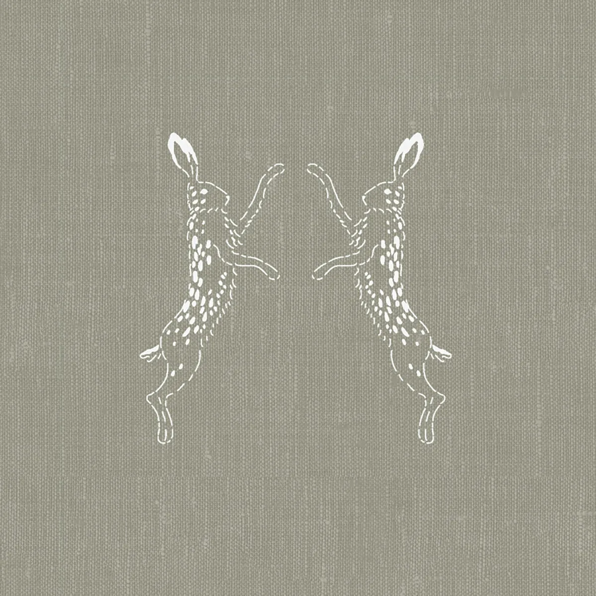 Boxing Hares Dove Made to Measure Curtains