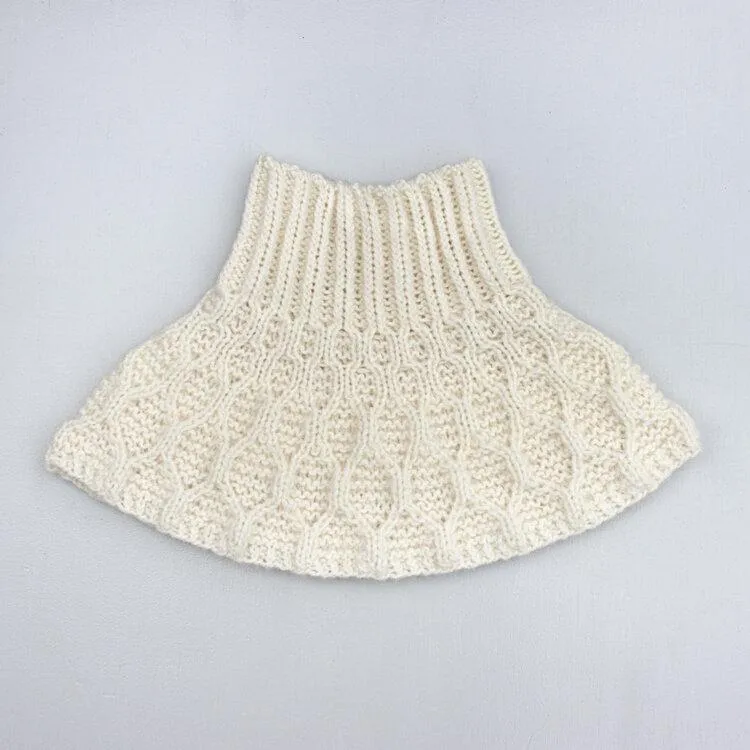 Cable cowl by Anne Ventzel, No 2   silk mohair yarn kit (ex pattern)