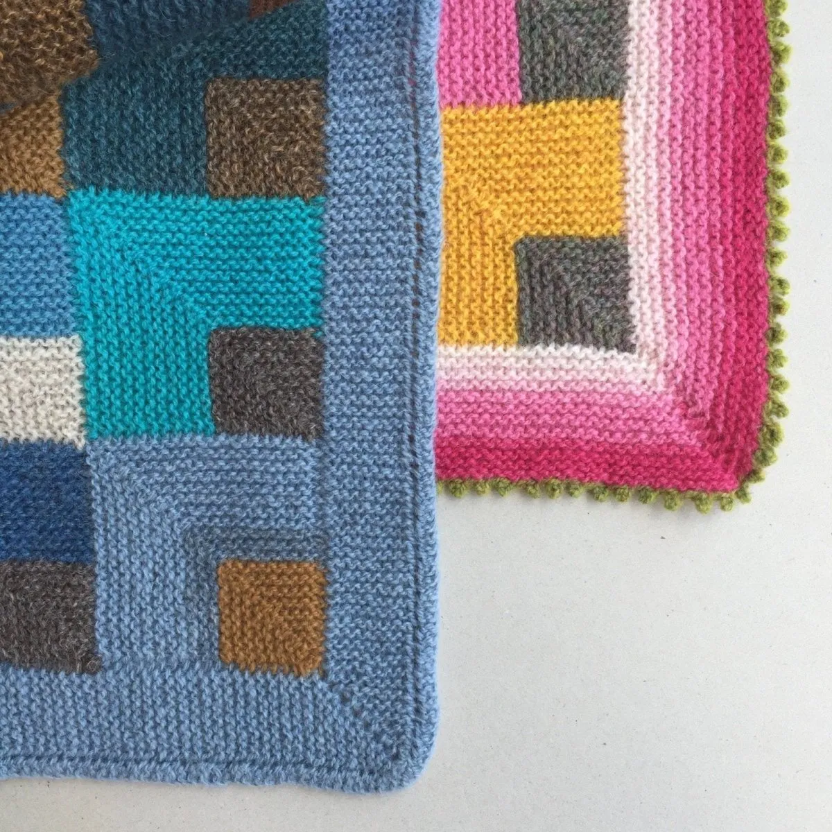 Carl and Carla baby blanket by Ruth Sørensen, knitting pattern