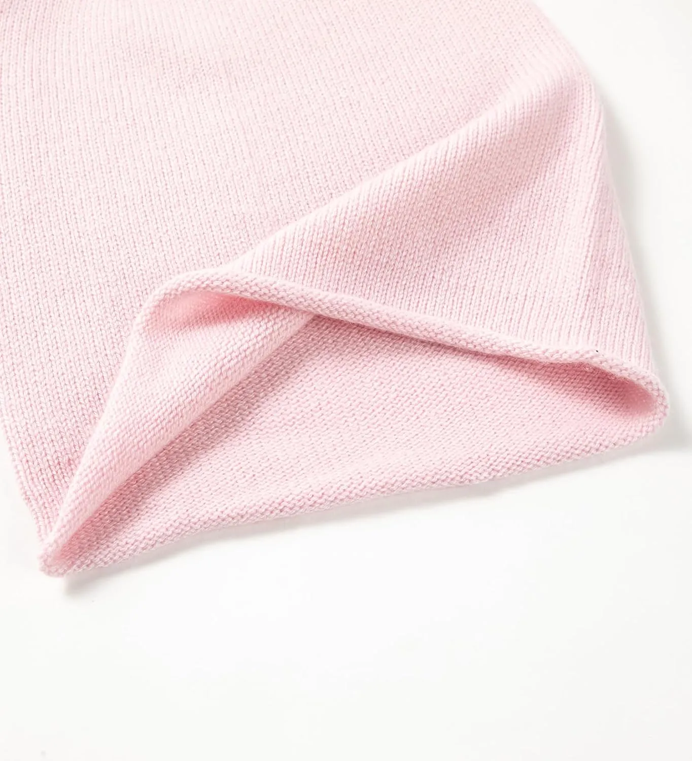 Cashmere Wool Slouchy Beanie for Women and Men, Knitted Winter Ski Cap