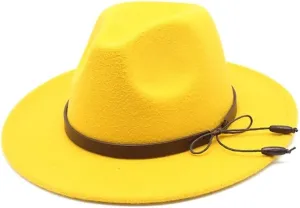 DHAEY Autumn and Winter Wool Top Hat, Cashmere Felt Hat, Ballroom Performance Hat New Jazz Hat Luopan Caps & Hats (Color : Rose Red, Size : 56-58cm)