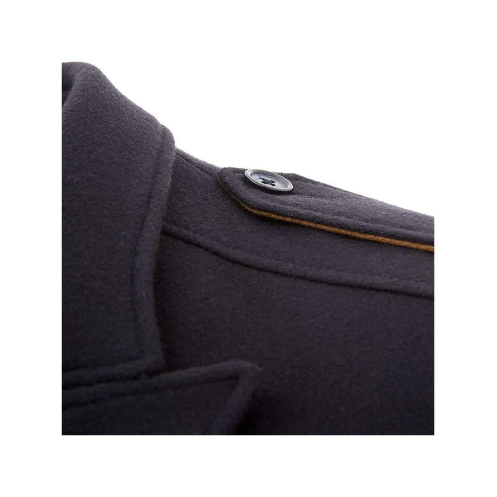 Dolce & Gabbana Elegant Blue Wool Jacket for Men