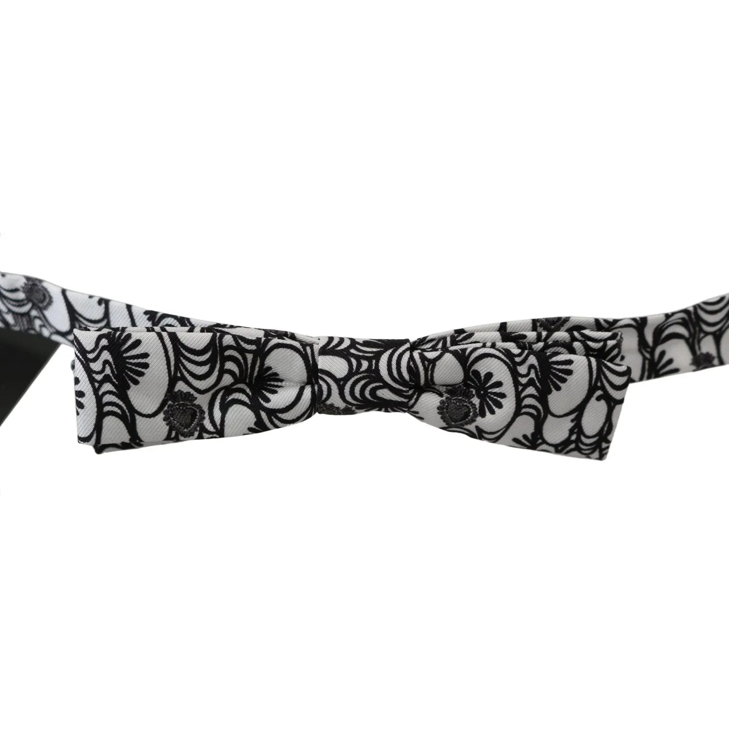 Dolce & Gabbana Exquisite Silk Bow Tie with Pattern