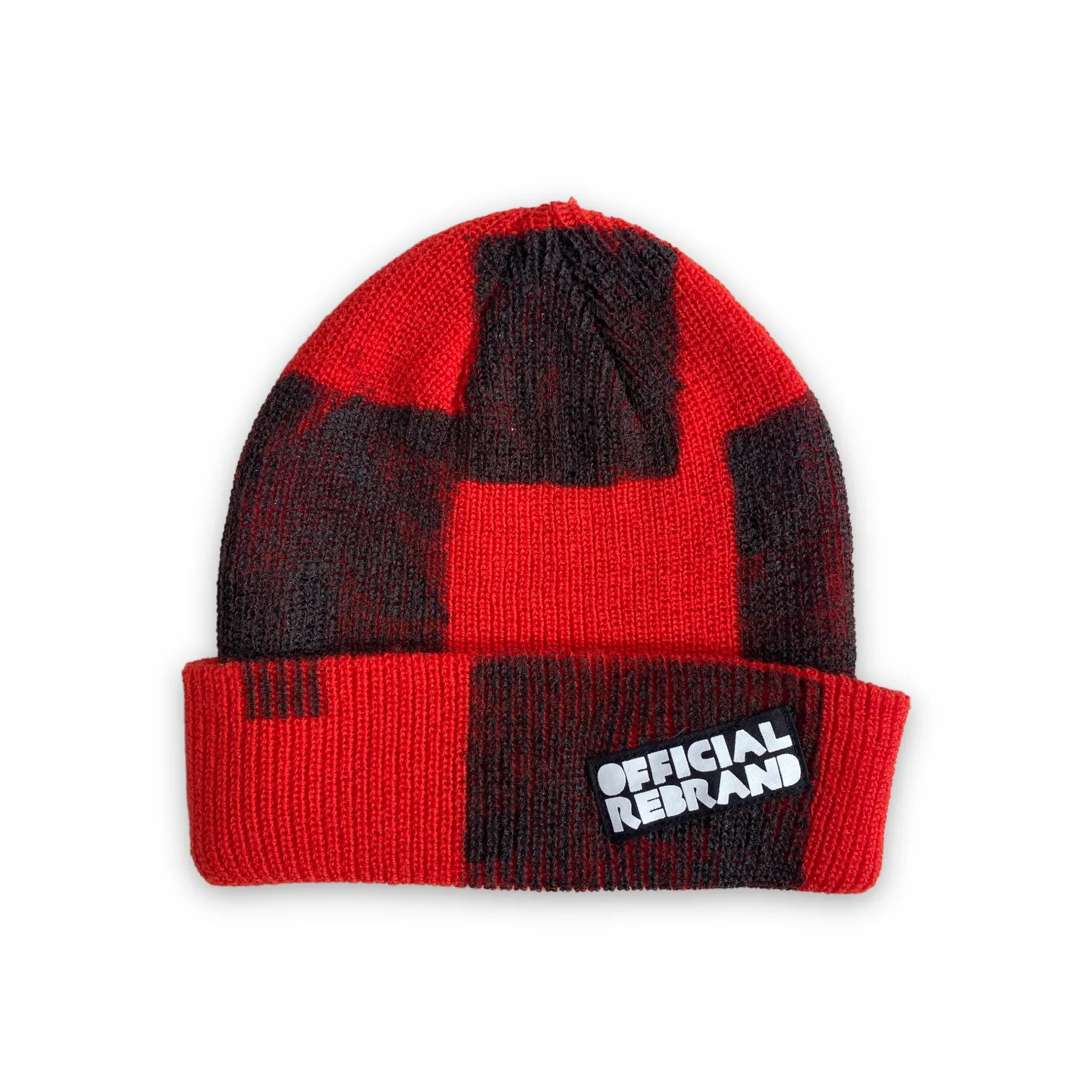 HAND-PAINTED merino wool beanie