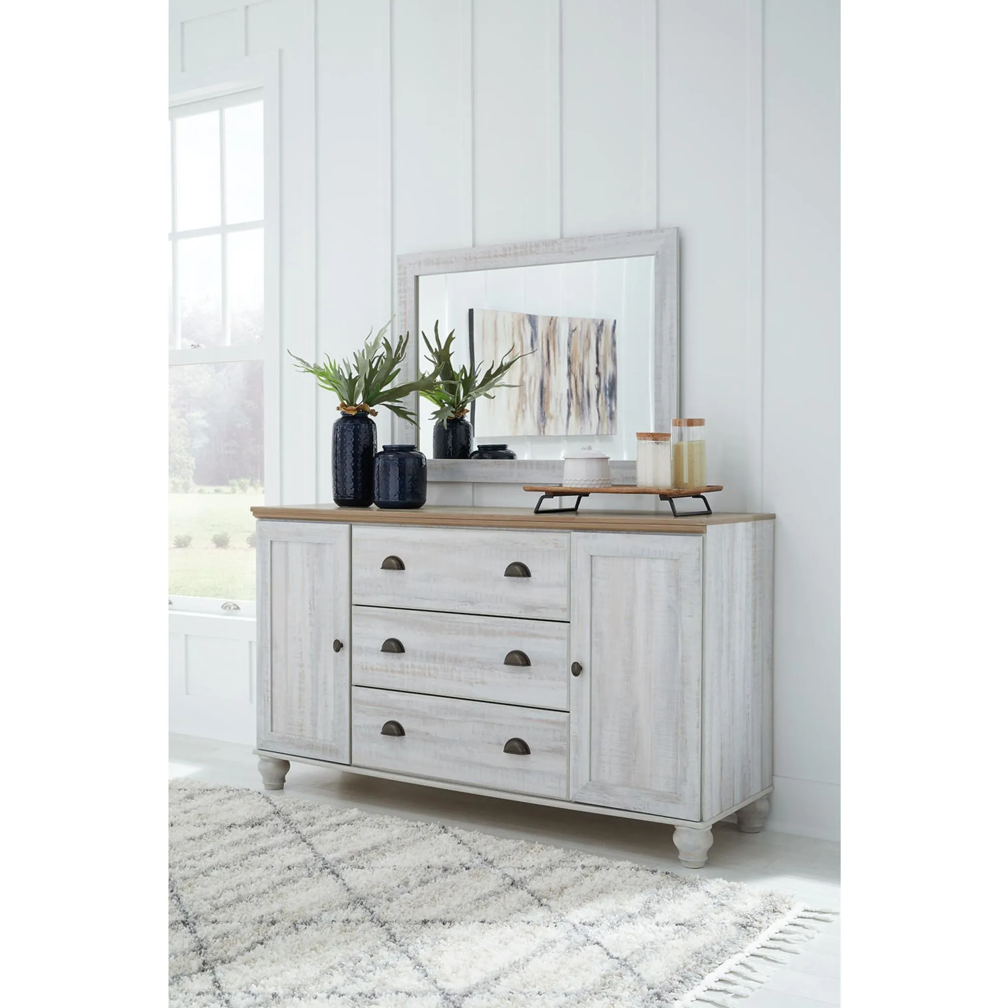 Haven Bay Dresser and Mirror