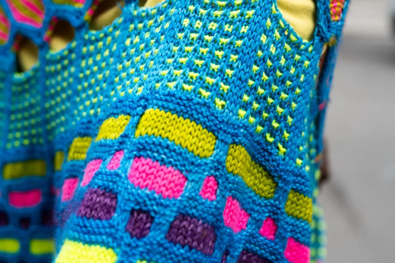 Knitting knit | Slipstravaganza shawl by Stephen West