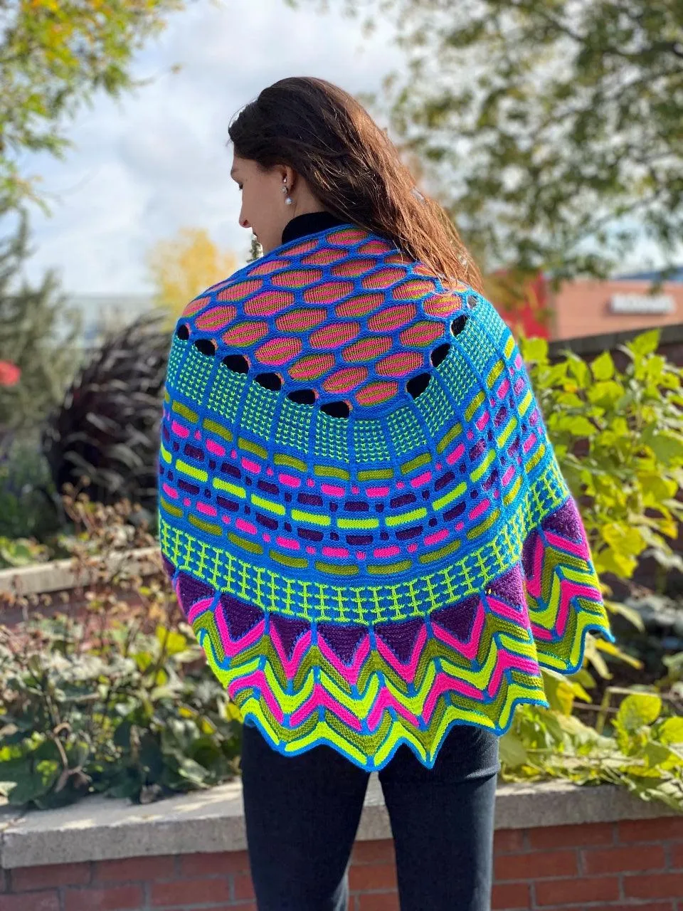 Knitting knit | Slipstravaganza shawl by Stephen West