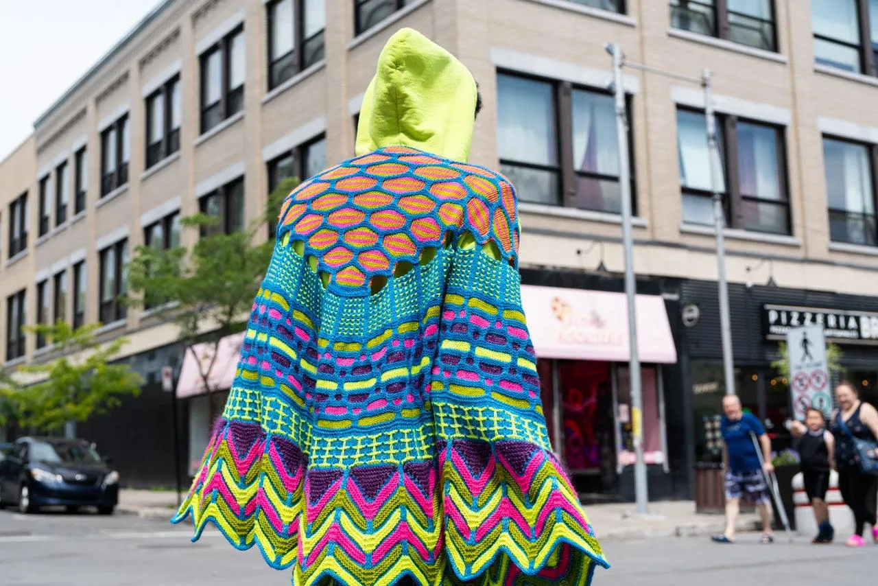 Knitting knit | Slipstravaganza shawl by Stephen West