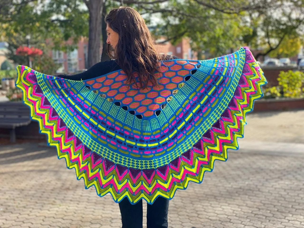 Knitting knit | Slipstravaganza shawl by Stephen West
