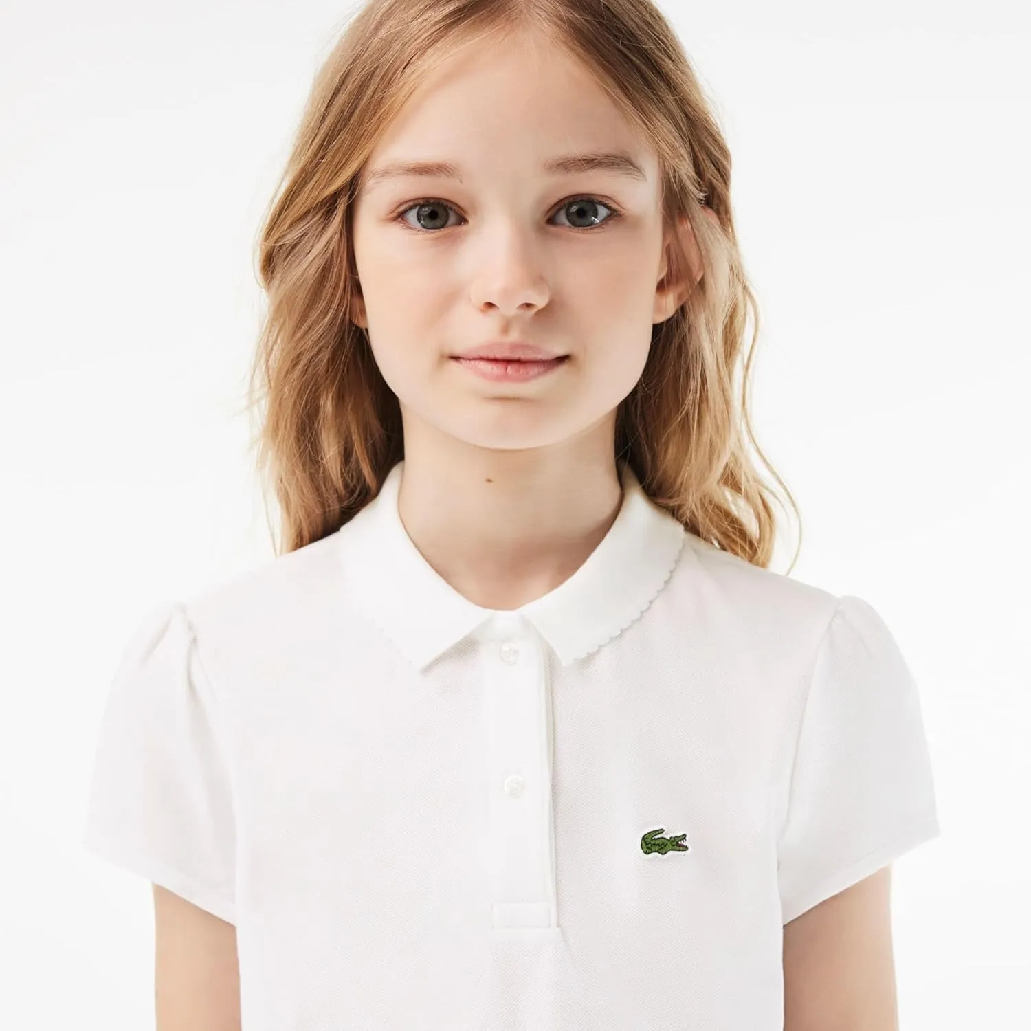 Lacoste Girls Classic Short Sleeve Piqu?? Polo Shirt