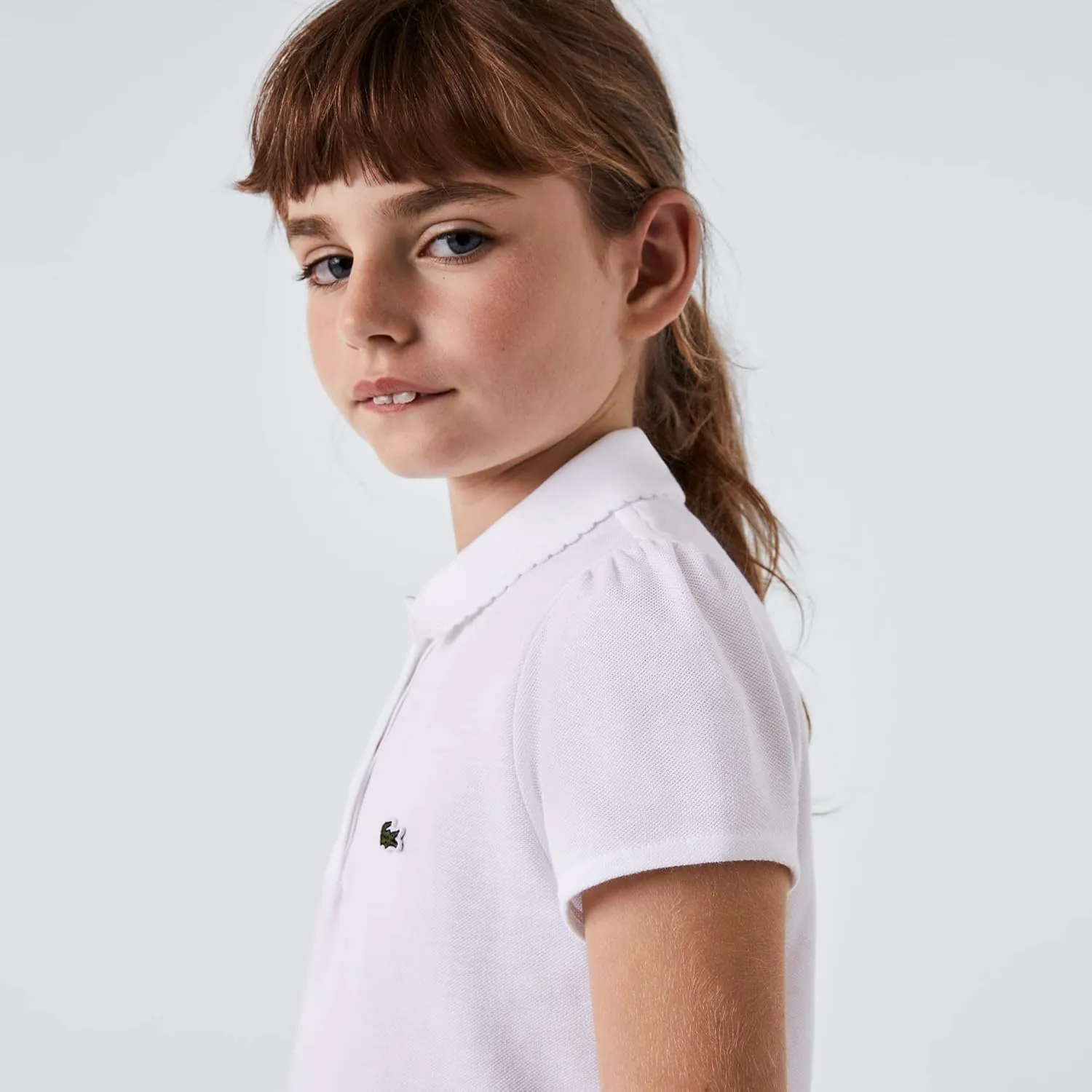 Lacoste Girls Classic Short Sleeve Piqu?? Polo Shirt