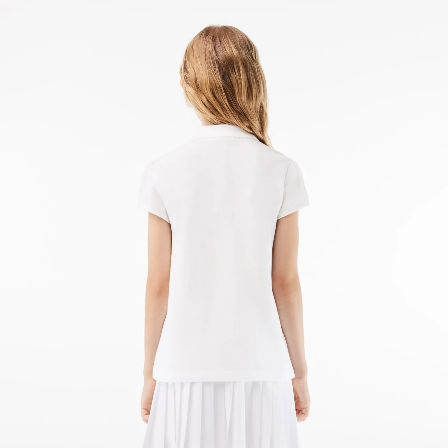 Lacoste Girls Classic Short Sleeve Piqu?? Polo Shirt