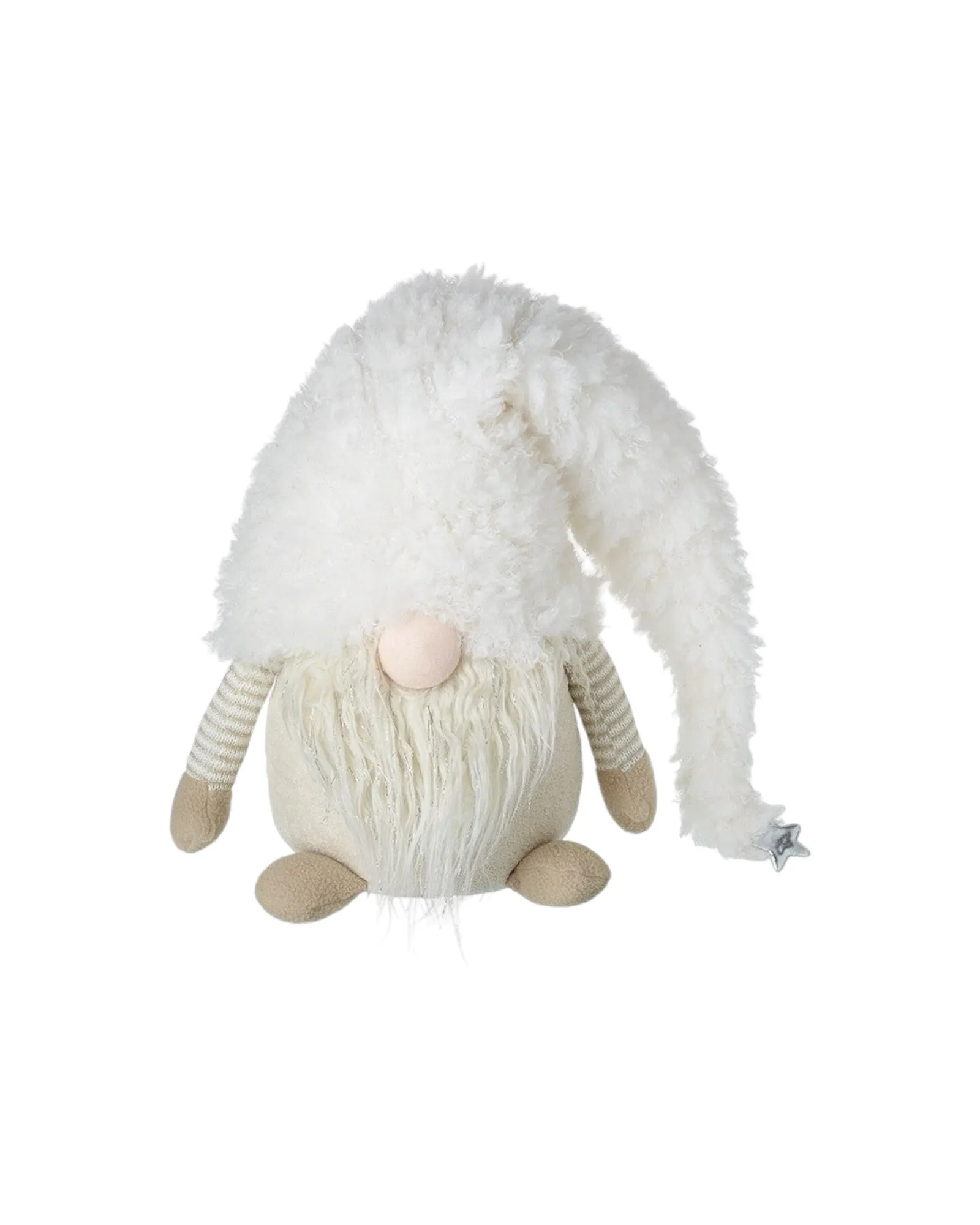 Large White Fluffy White Hat Gonk