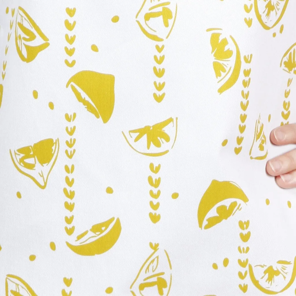 Lemons Apron - screen printed