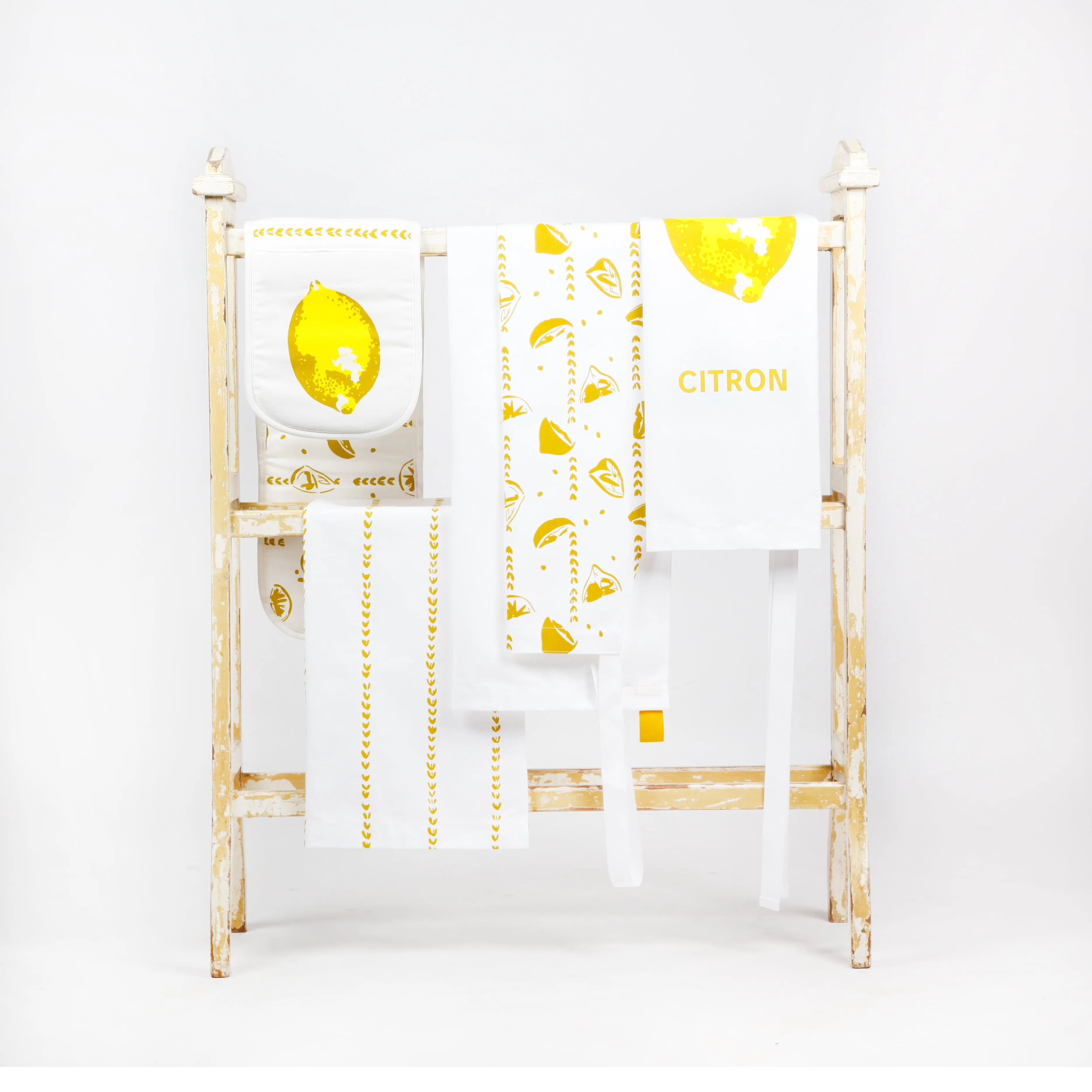 Lemons Apron - screen printed
