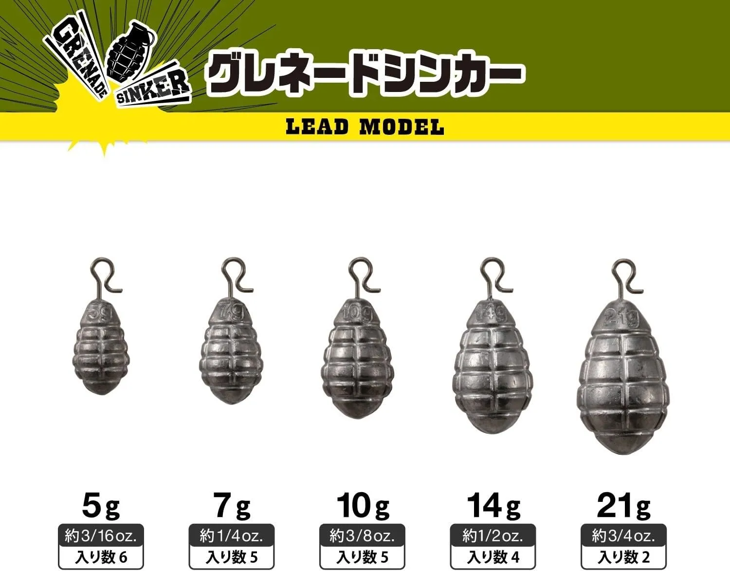Maurice Nogales Sinker Grenade Sinker