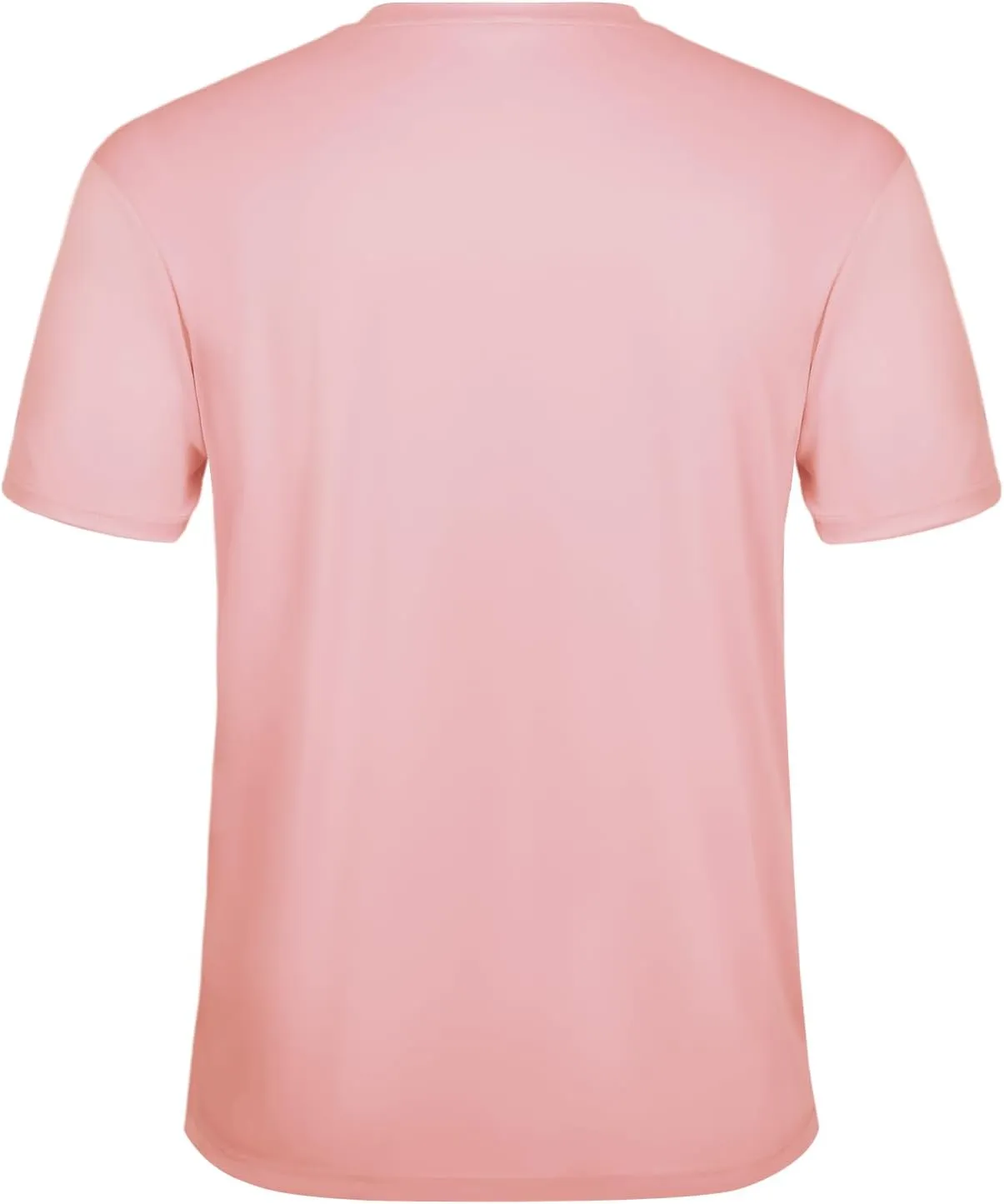 Men's Rash Guard Shirts UPF 50  Moisture Wicking Short Sleeve Chest Pocket Quick Dry Lightweight
