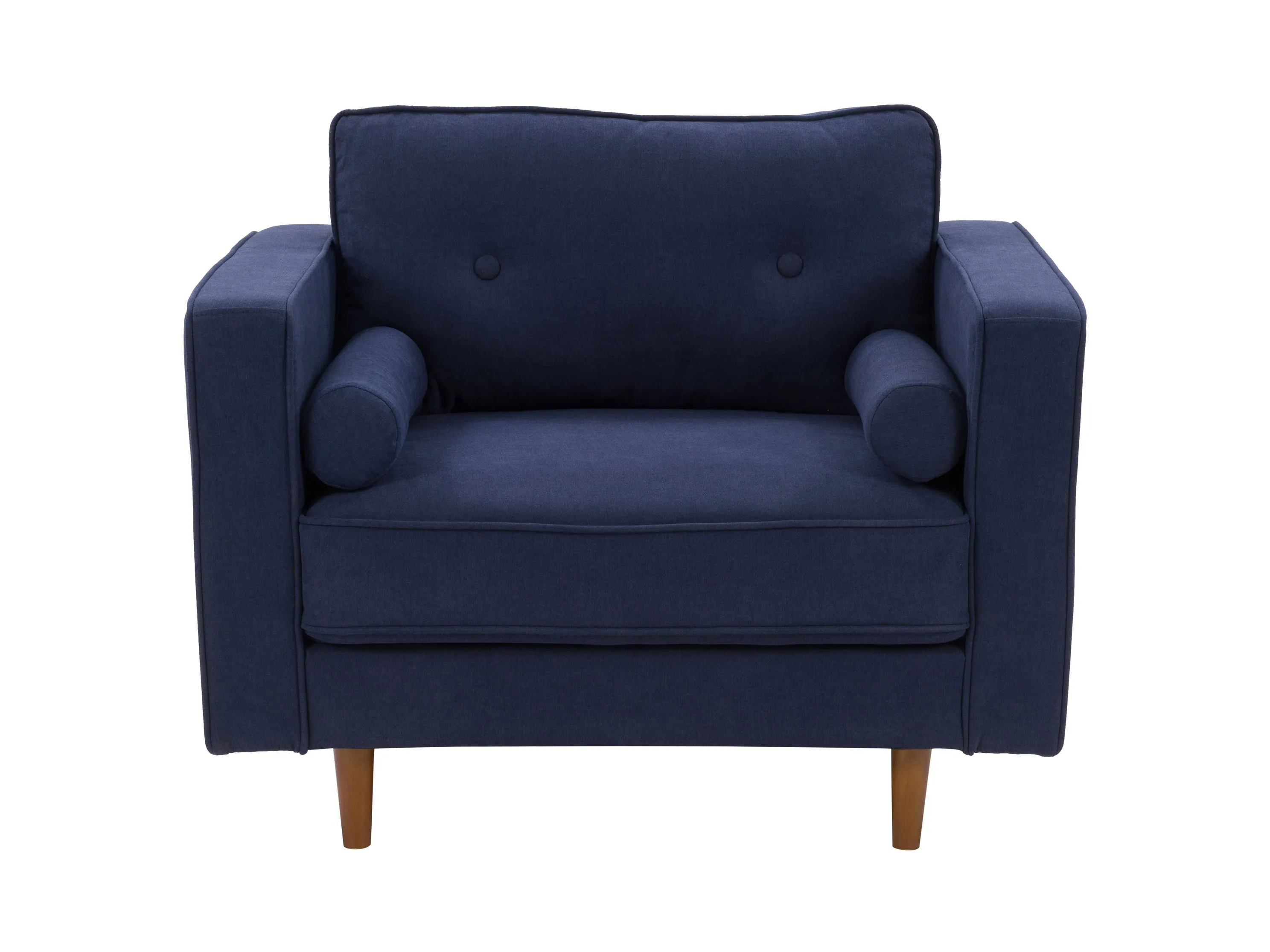 Navy Blue 4-Piece Living Room Sofa Set