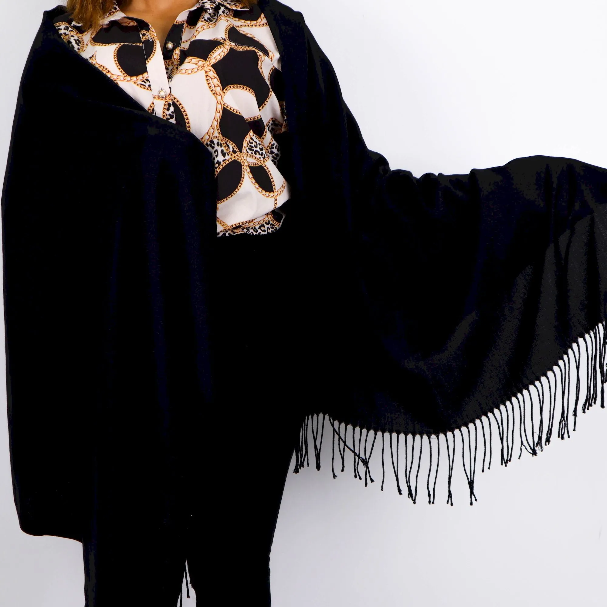 Personalized High Quality White Pashmina (240 grams), Luxury Pashmina Shawls: Perfect Bridal Shower Gifts, Bridesmaid Presents, & More!