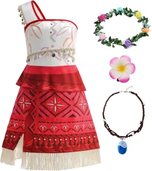 Princess Dress for Girls Toddler Ocean Adventure Costume Birthday Party Cosplay Fancy Dress up