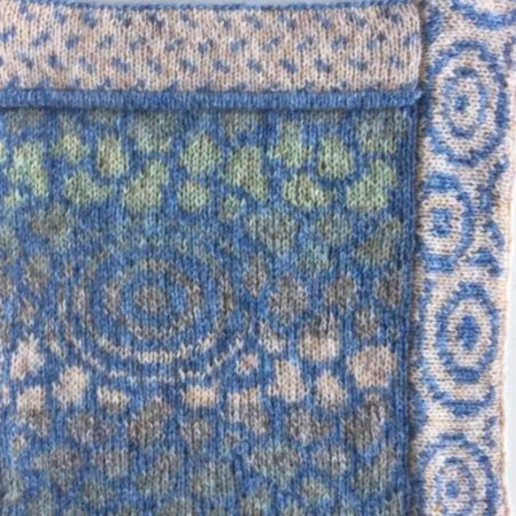 Raindrop shawl by Ruth Sørensen, No 20 kitting kit