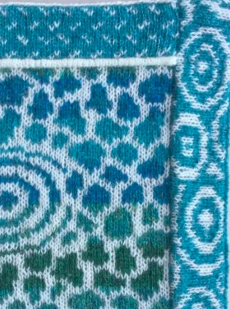 Raindrop shawl by Ruth Sørensen, No 20 kitting kit
