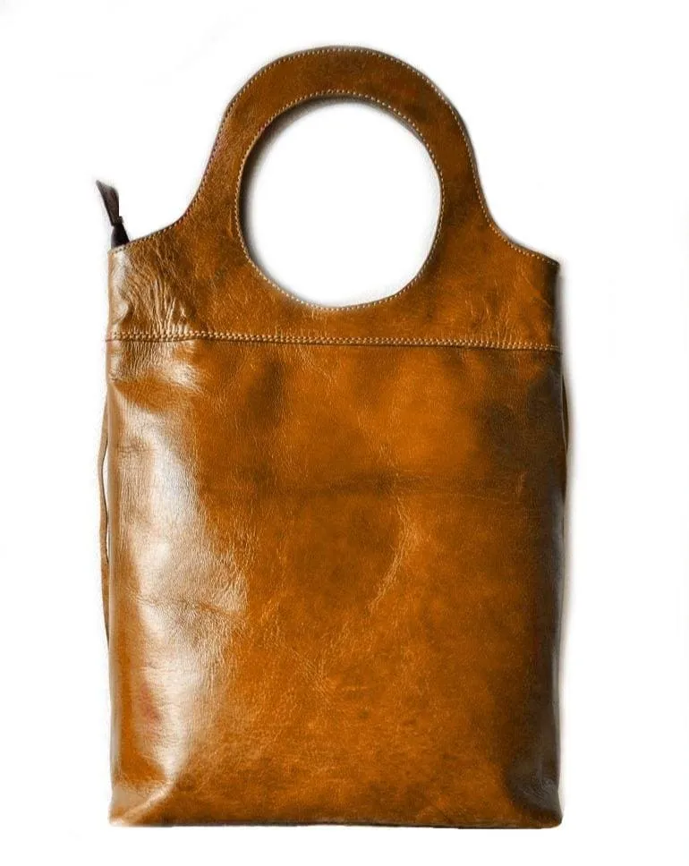 Rebel Leather Bag - Oasis - Brown Caramel