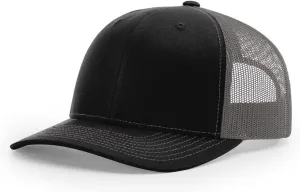 Richardson 112 Trucker Hat Top Selling Colors Snapback Cap One Size Fits Most Adults, Men, Women or Youth