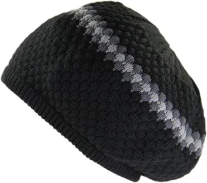 RW 100% Cotton Classic Slouchy Rasta Beanie