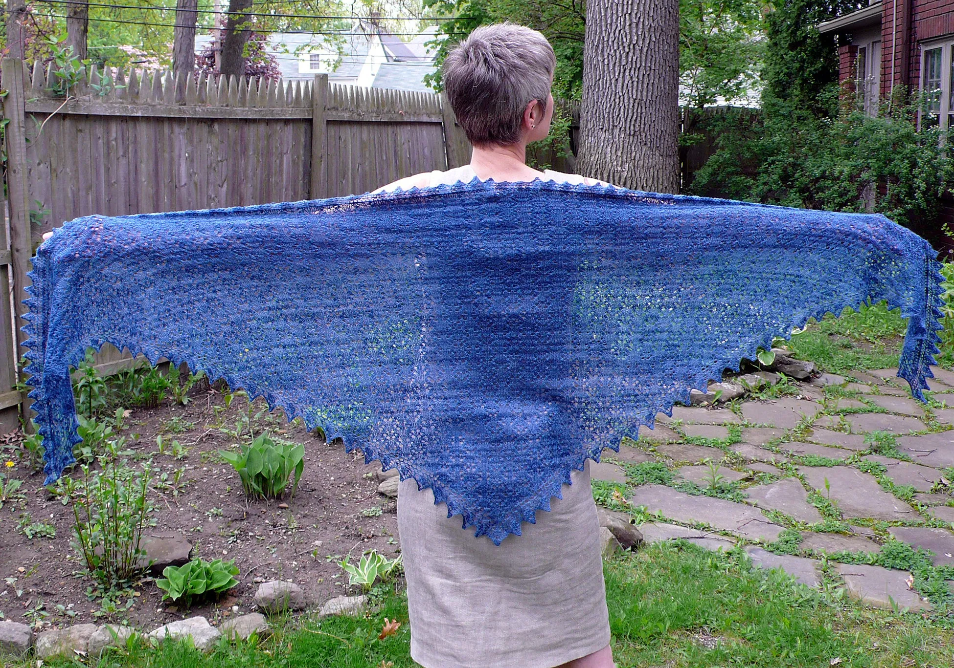 Star of Evening Triangle <br/><small>knitting pattern</small>
