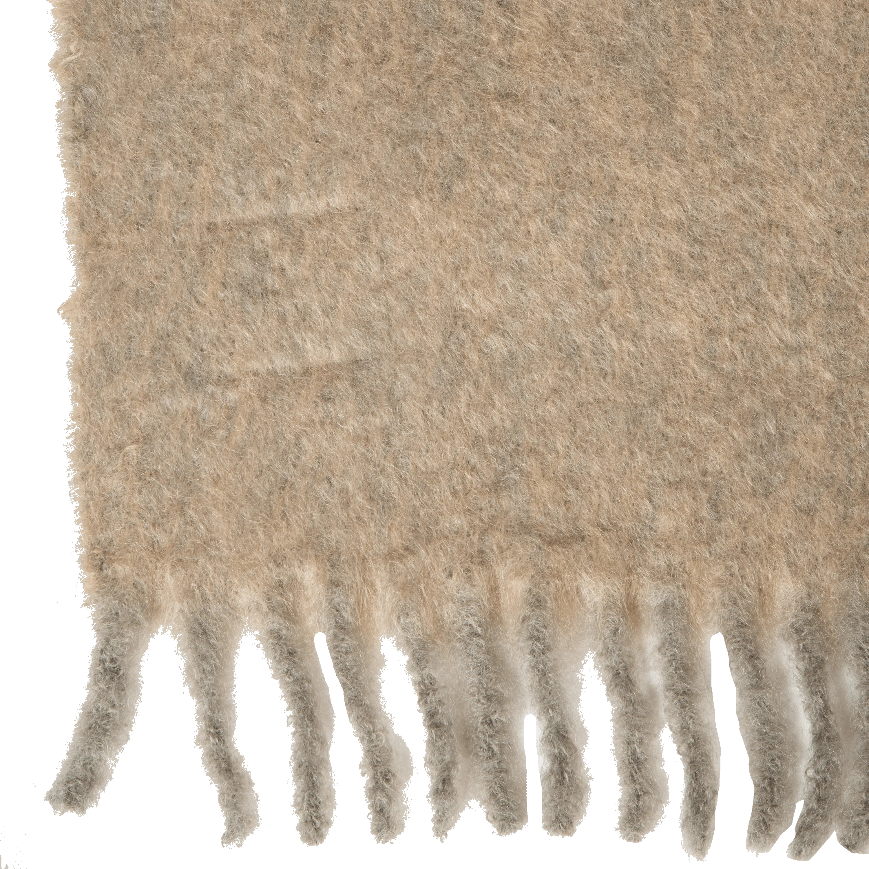 Stitched Mohair Throw