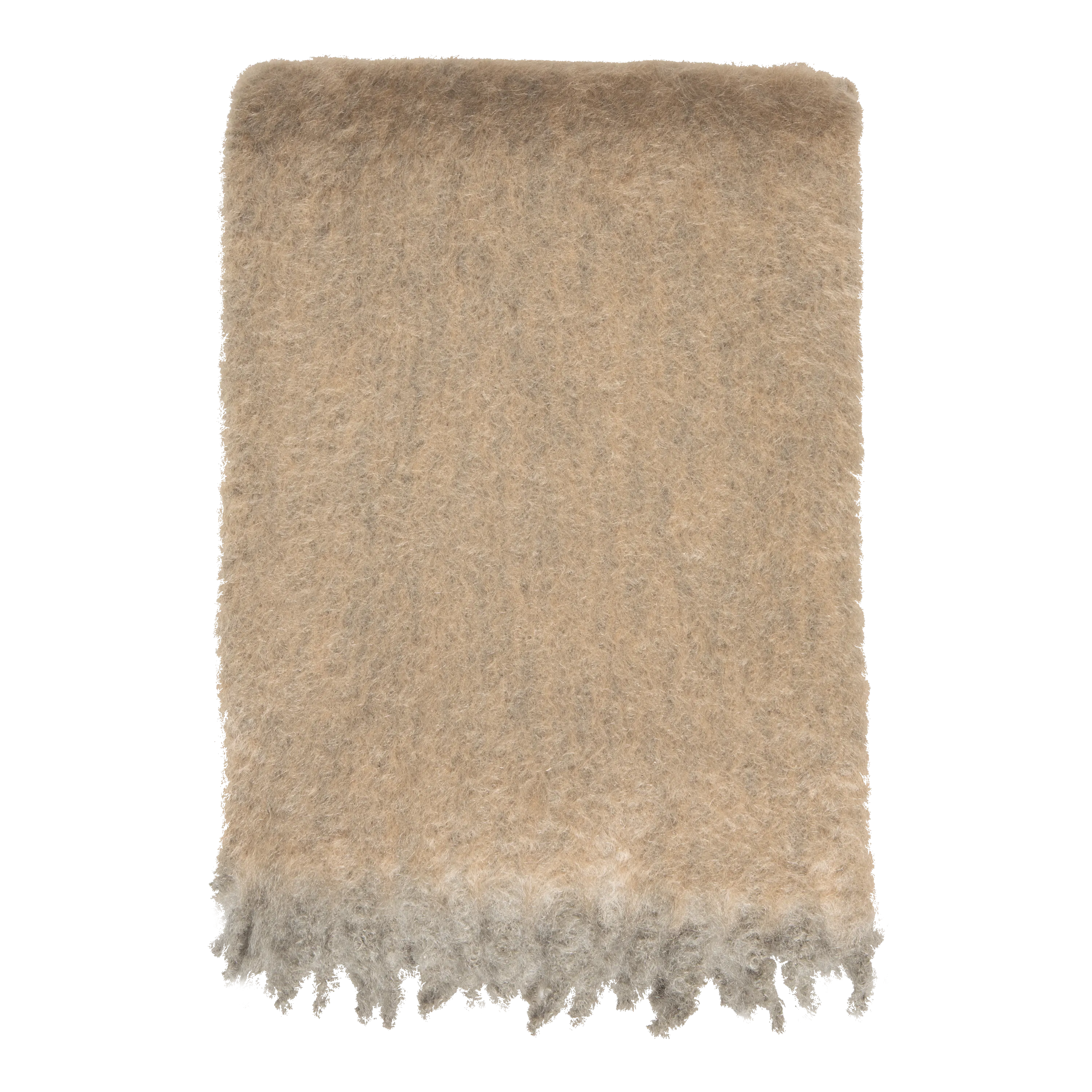 Stitched Mohair Throw