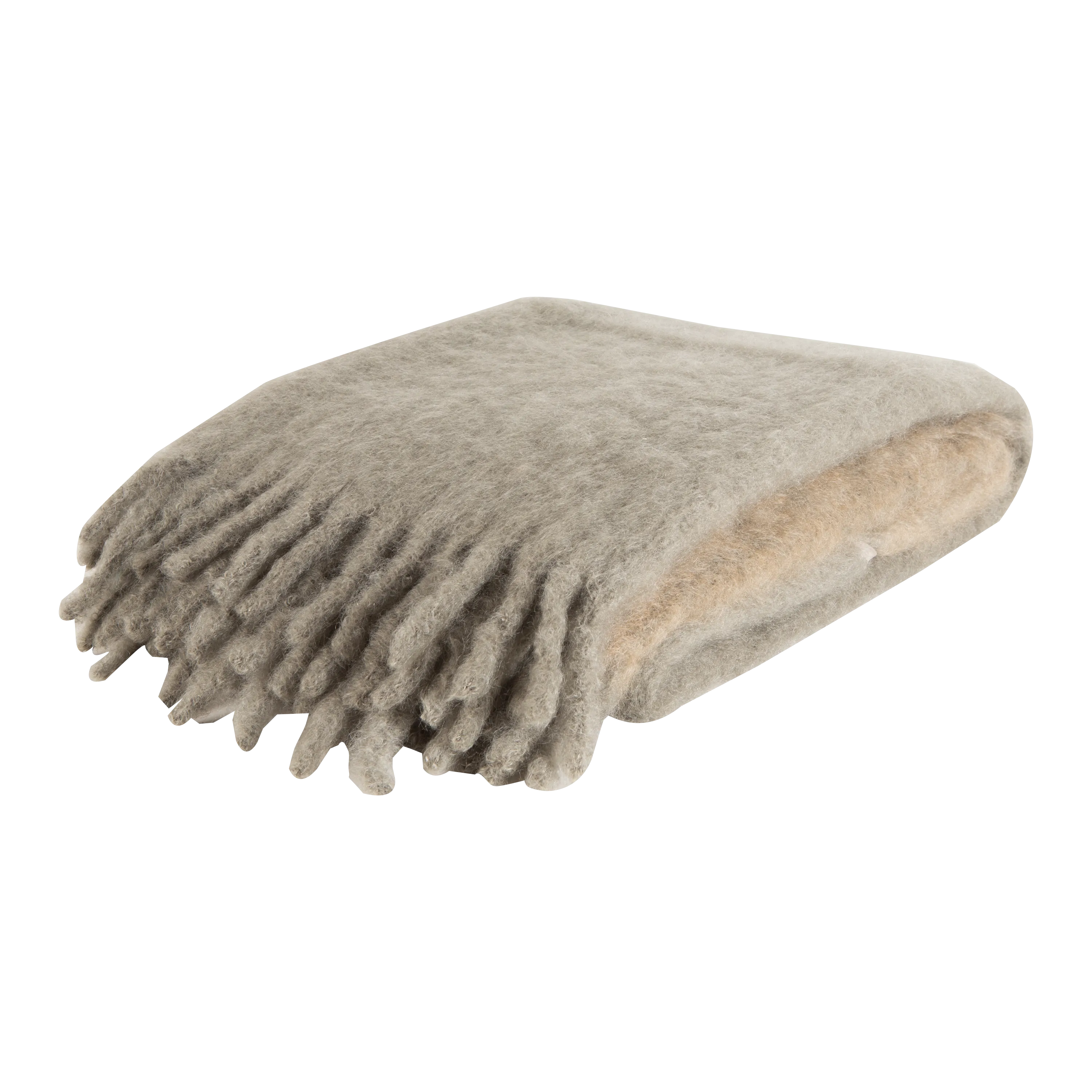 Stitched Mohair Throw