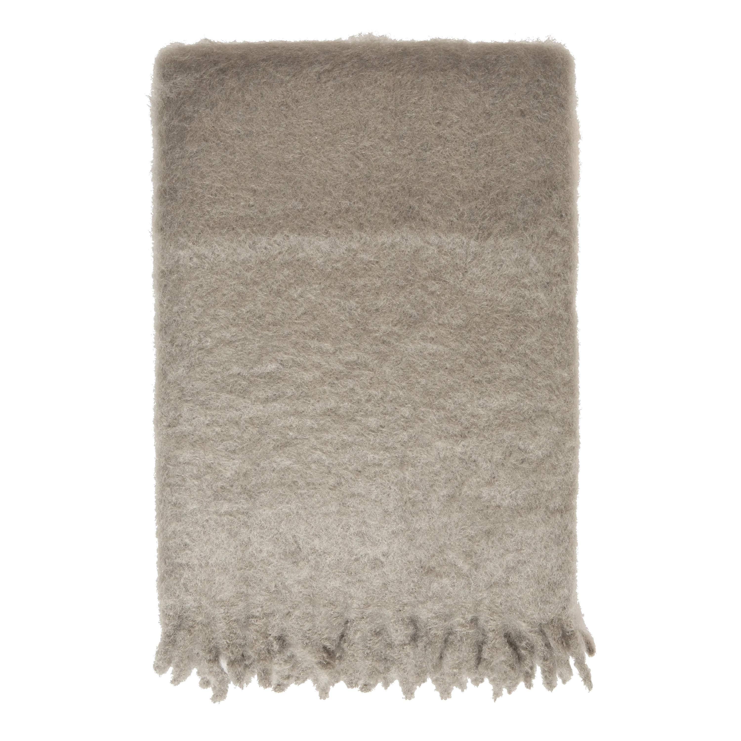 Stitched Mohair Throw