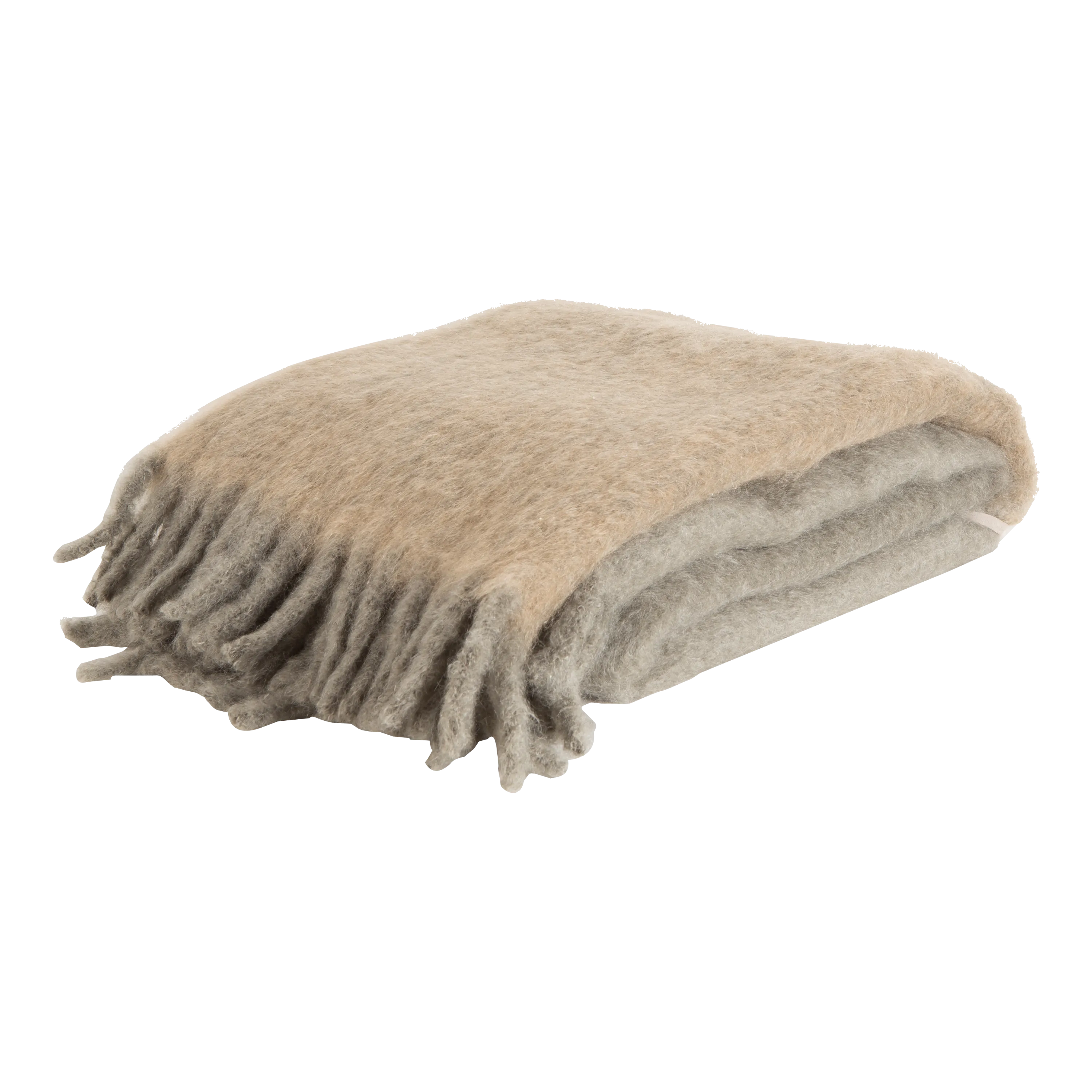 Stitched Mohair Throw