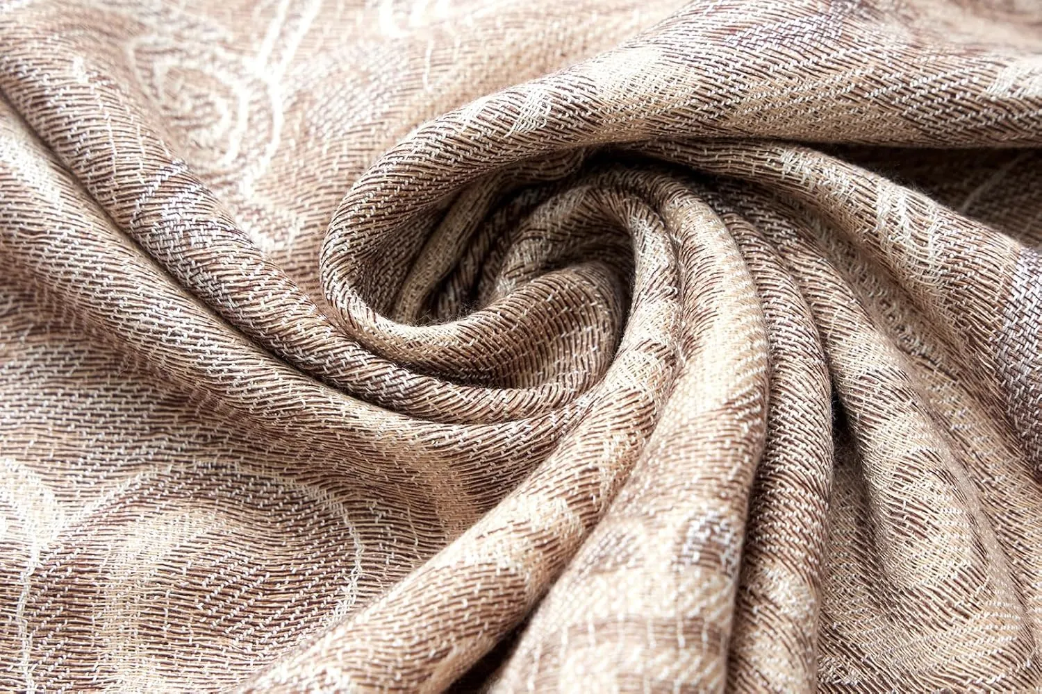 Umjetnost Womens Soft Silky Pashmina Rave Scarf Paisley Pattern Pashmina Shawl Wrap with Fringes