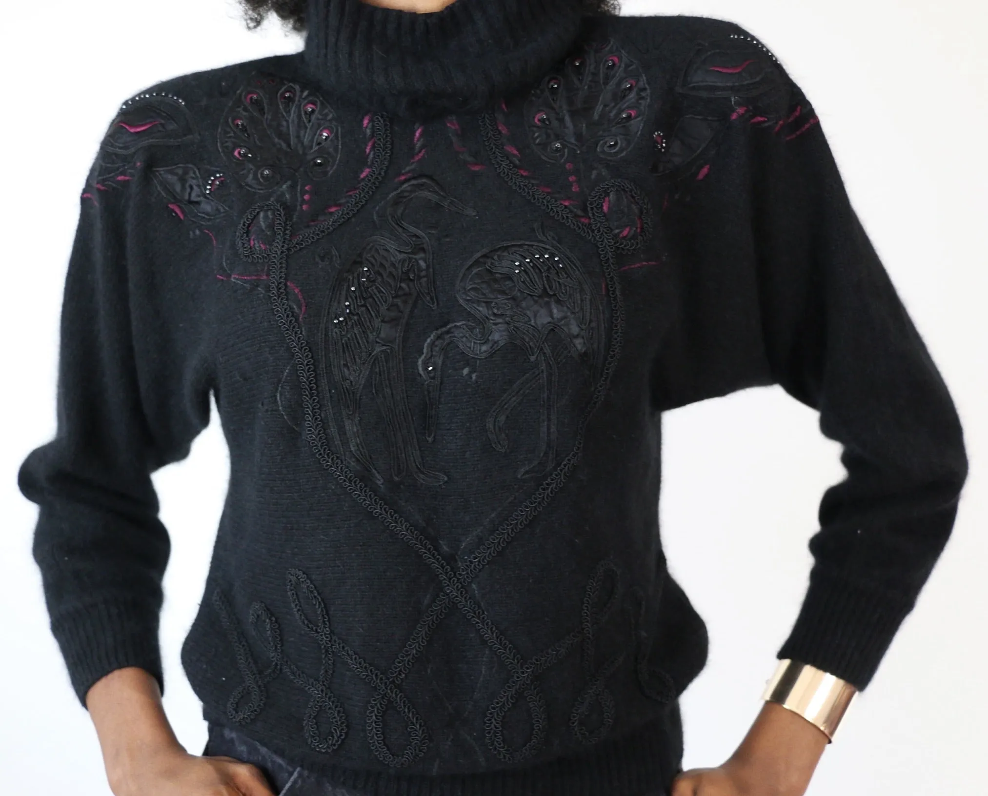 Vintage 80s Crane Sweater
